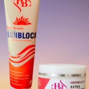 Extra Whitening Cream & SUN BLOCK