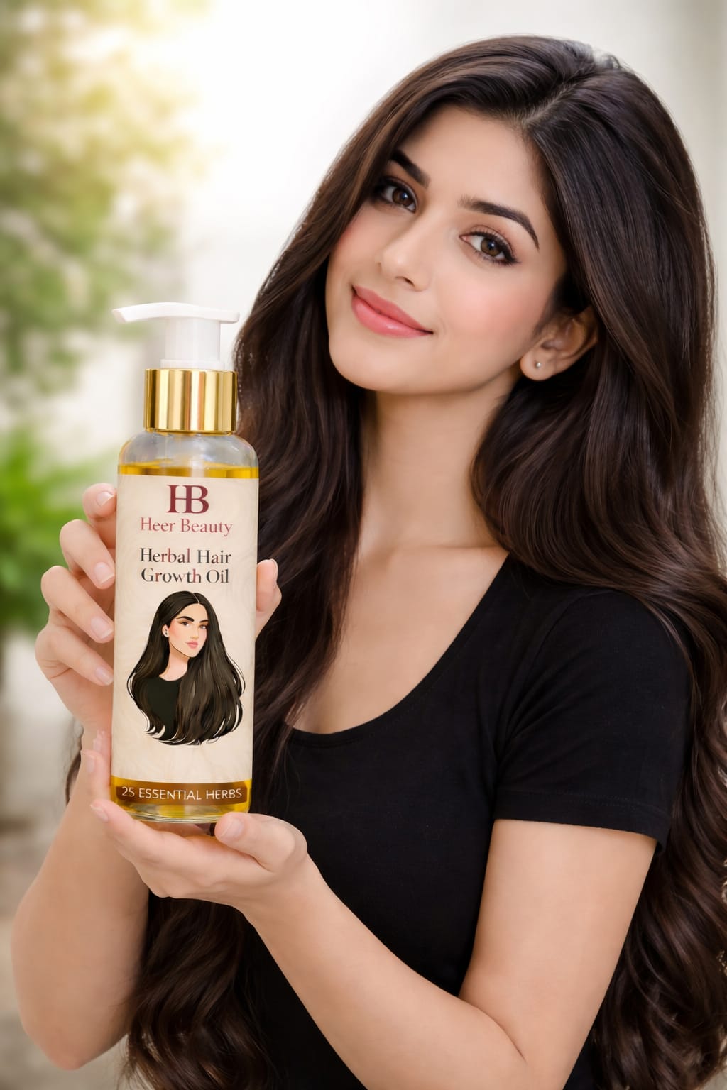 Home hair growth oil