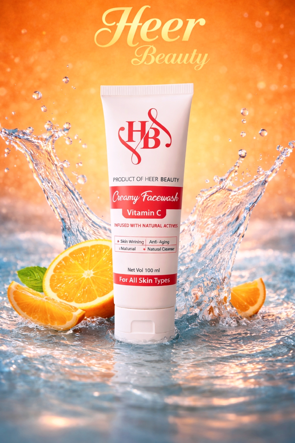 Home face wash vitamin c